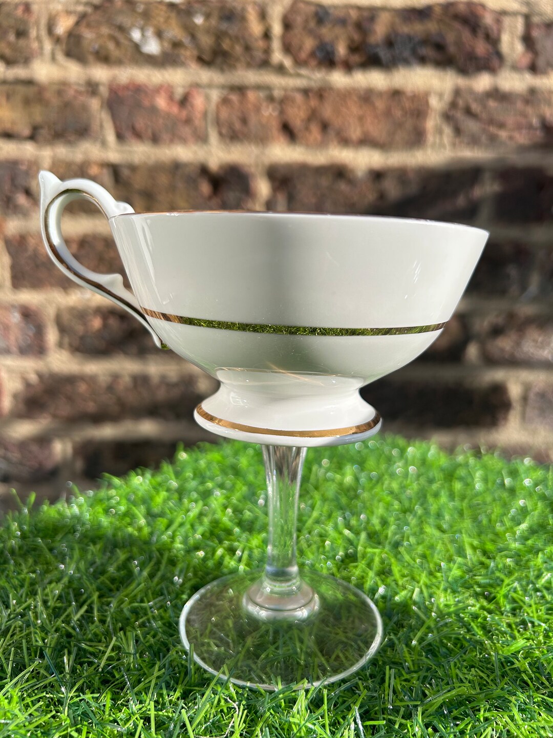 Teacup on a Stem. High Tea. Cocktail Teacup. Garden Party. Tea Party ...
