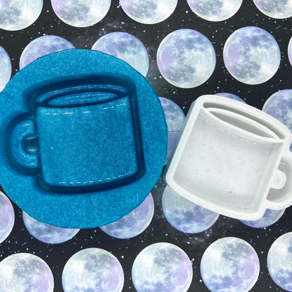 Coffee Mug Shaker Rubber Mold Opaque Made in America