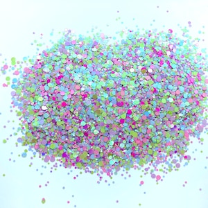 Munster Milkshake Circle Chunk Glitter Mix