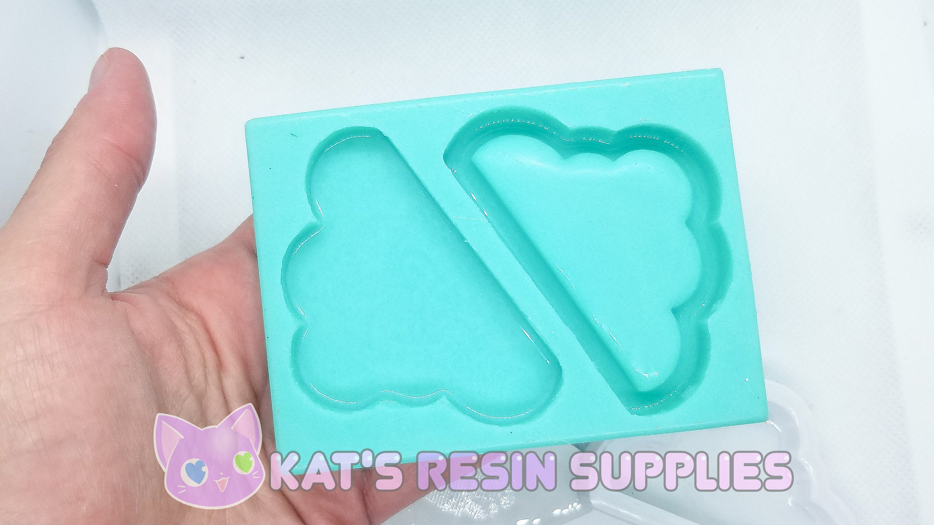 Resin Shaker Mold in Hourglass Shape | Epoxy Resin Mould | Waterfall  Decoden Piece DIY | Kawaii Cabochon Making (50mm x 83mm)