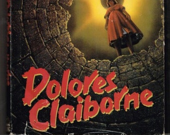 FIRST EDITION Stephen King "Dolores Claiborne" Large Print Edition