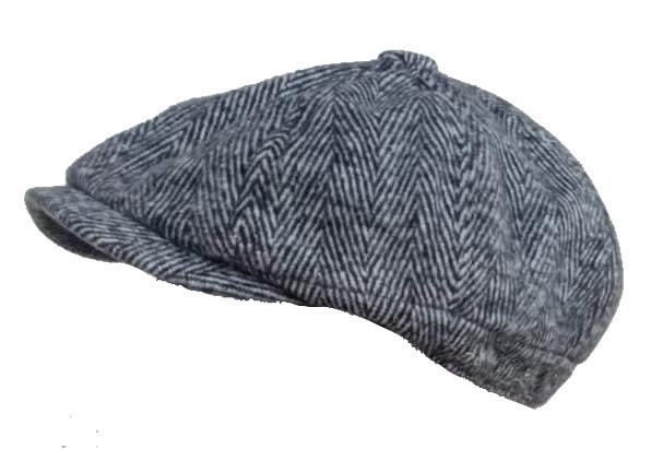 Cappello Cabbie Unisex Cappello Newsboy In Cotone - Stile Peaky Blinders, Taglia Unica Cap Moda Irlandese - Foto 10