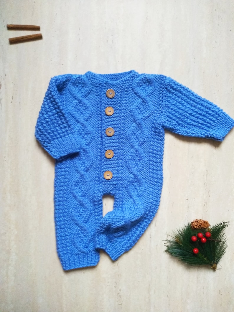 Handmade Merino Knitted Baby Set,Knit Baby Jumpsuit,Knit Baby Hat,Knit Baby Clothes,knit newborn Outfit,Baby Coming Home,Kids Clothes Knit