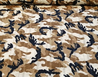 Baumwolljersey Camouflage