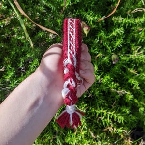 Custom Oseberg Pattern Viking Tablet Woven Belt - Made to Order