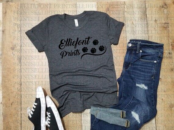 Bella Canvas 3001 Heather Dark Gray Mockup Flat Lay Unisex Etsy