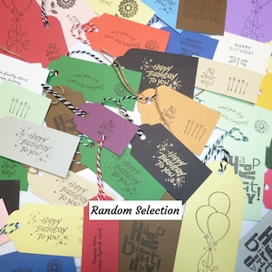 Étiquettes cadeaux joyeux anniversaire, papiers découpés, découpes, étiquettes cadeaux uniques, son anniversaire, étiquettes de fête uniques, étiquettes cadeaux pour cadeaux