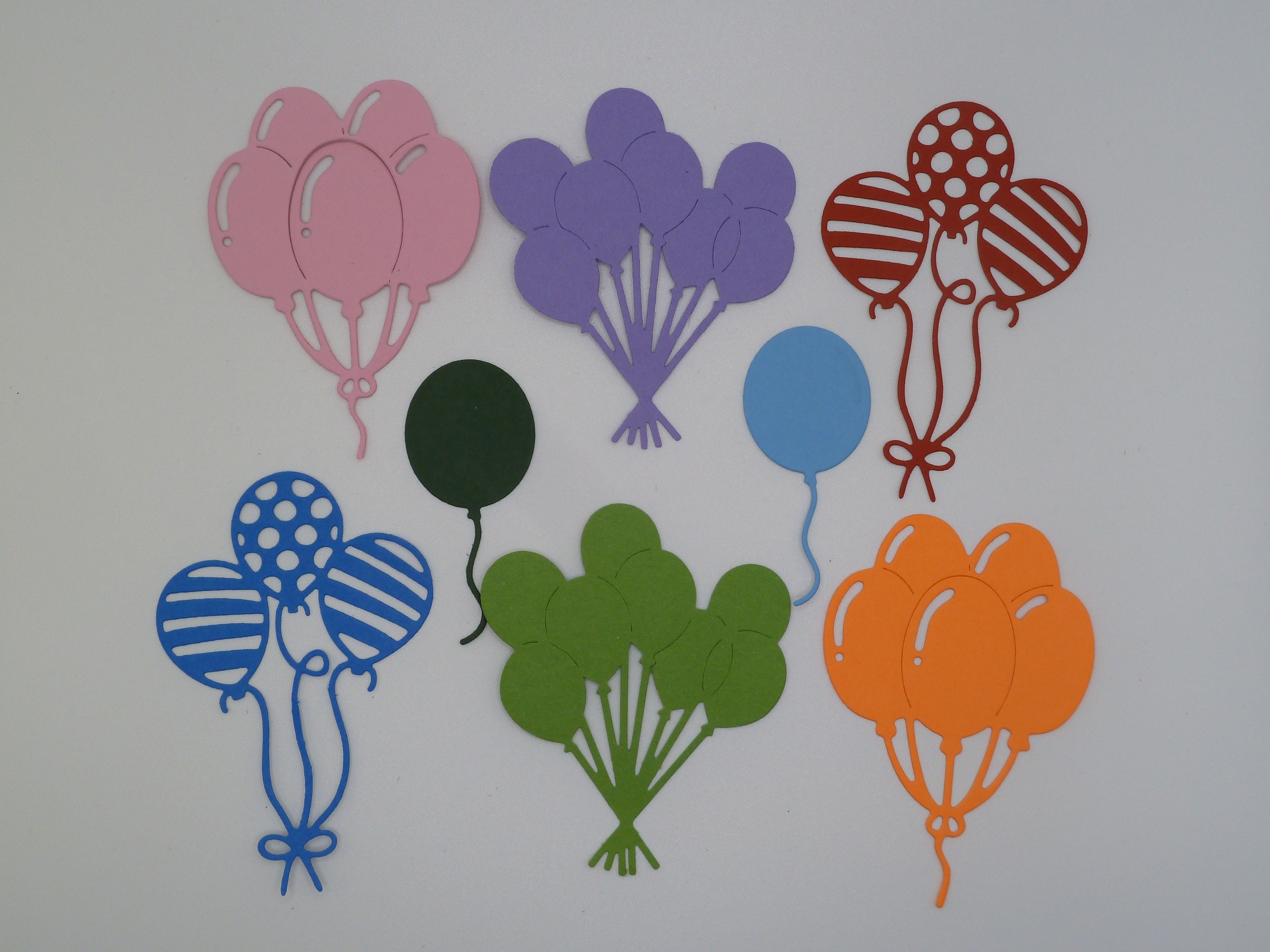 Cumpleaños Die Cuts / Adornos de fiesta / Feliz cumpleaños ...