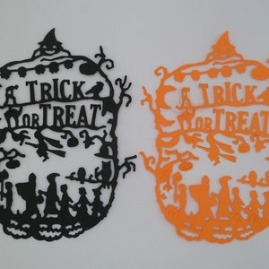 Découpes d'Halloween, Embellissements pour faire un sort ou pour un sort, Papiers découpés effrayants, Chauves-souris, Squelettes, Fantômes, Décorations pour cartes d'Halloween, Conception de carte