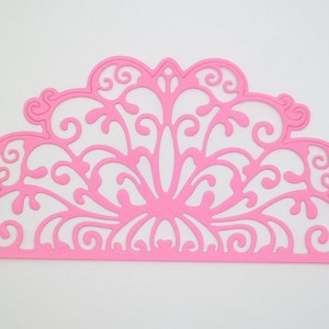 Découpes printemps/été/ Papier découpé aux couleurs vives, tourbillon/ hémisphère floral, scrapbooking, cartes uniques, décoration détaillée de l'arche