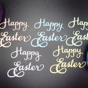 Die Schnitte für Ostern, Frohe Ostern Verzierungen, Religiöses Ostern, Nicht-Religiöses, Osterhase/Eier, Osterkonfetti, Frohe Ostern