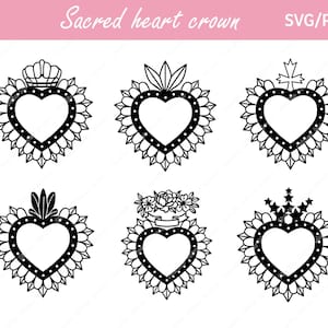 Corona del sagrado corazón svg / png, sagrado corazón, sagrado corazón mexicano, arte popular, milagro, corona real, milagro, primavera, Navidad