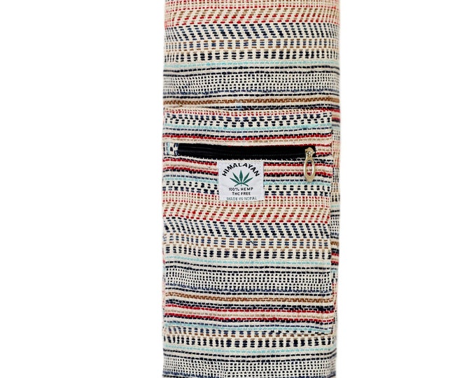 Housse de tapis de yoga, Porte-tapis de yoga fait à la main, Cadeau pour ses femmes, Commerce équitable, Sac écologique, Housse de tapis de yoga Boho, Cadeau pour lui, Cadeau d’anniversaire