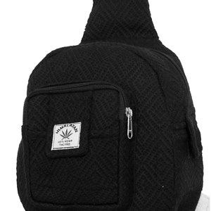 Shoulder Bag, Hemp Sling Bag, Gift For Men & Women, Sling Bag, One Strap Sling Bag, Hemp Bag Sling Backpack, Christmas Gift