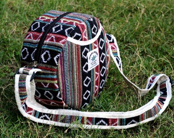 New Style Round Sling Bag For Girl & Women Gift For Her Hemp Bag for adults Wallet Purse For Everyday Use