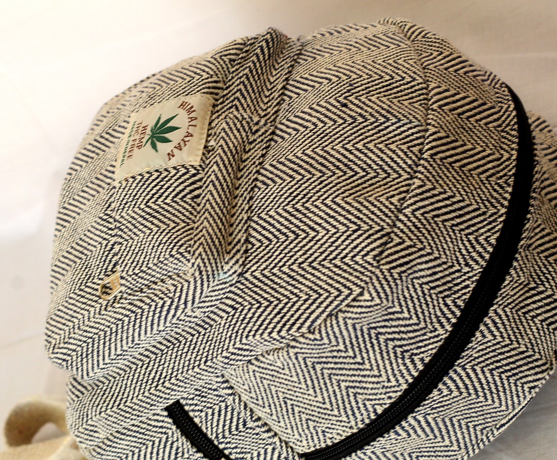 Mini Backpack Hemp Mini Backpack Gift for Her Anniversary Etsy