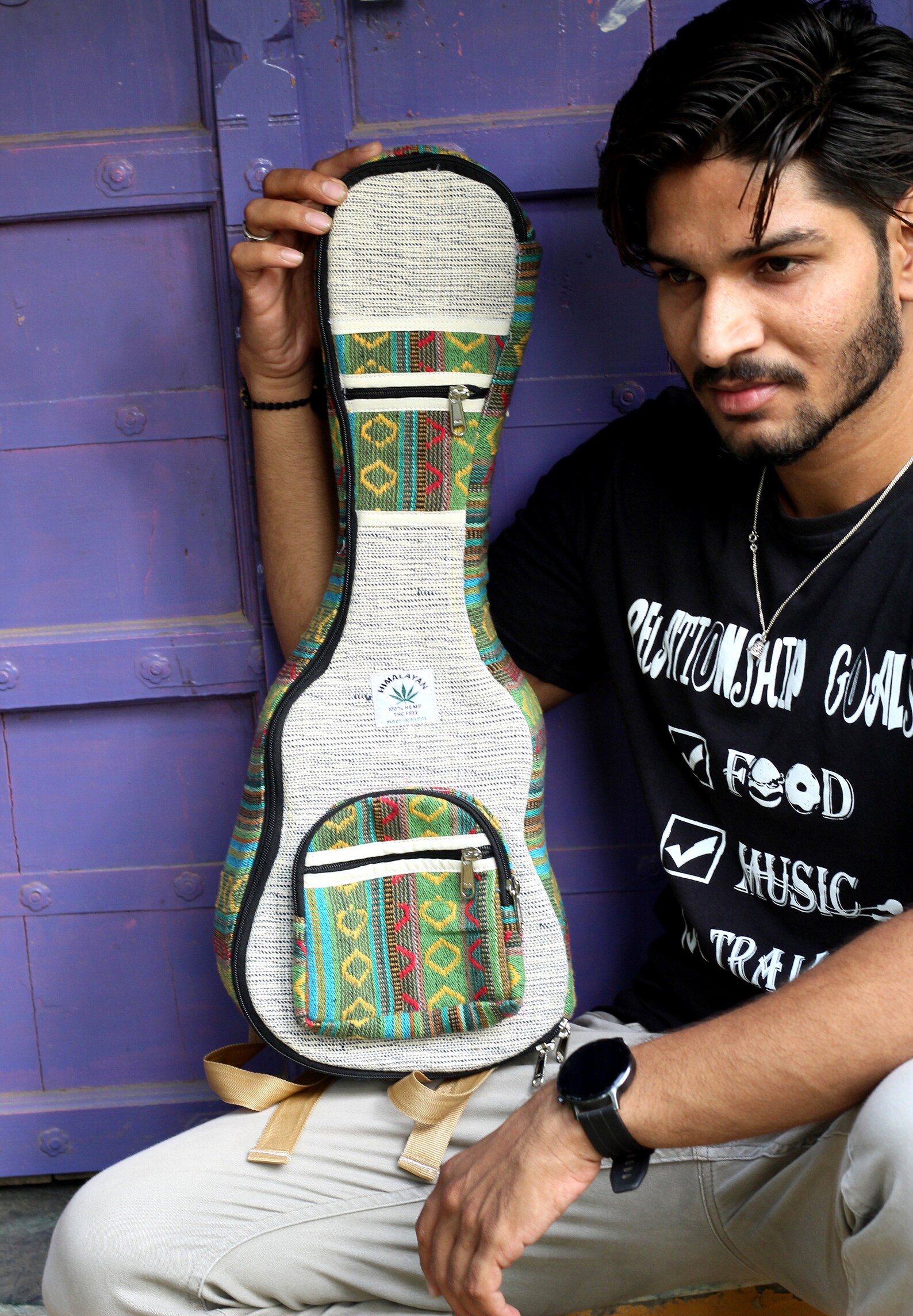 Ukulele Case Hemp Ukulele Cover Concert Sized Ukulele Etsy