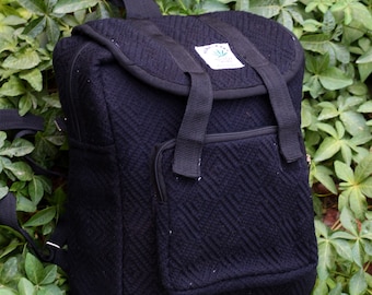 Mini Backpack, Hemp Backpack, Eco-Friendly Backpack, Gift For Woman, Vegan Boho  Bag, Backpack For Woman, Small Woman Bag, Anniversary gift
