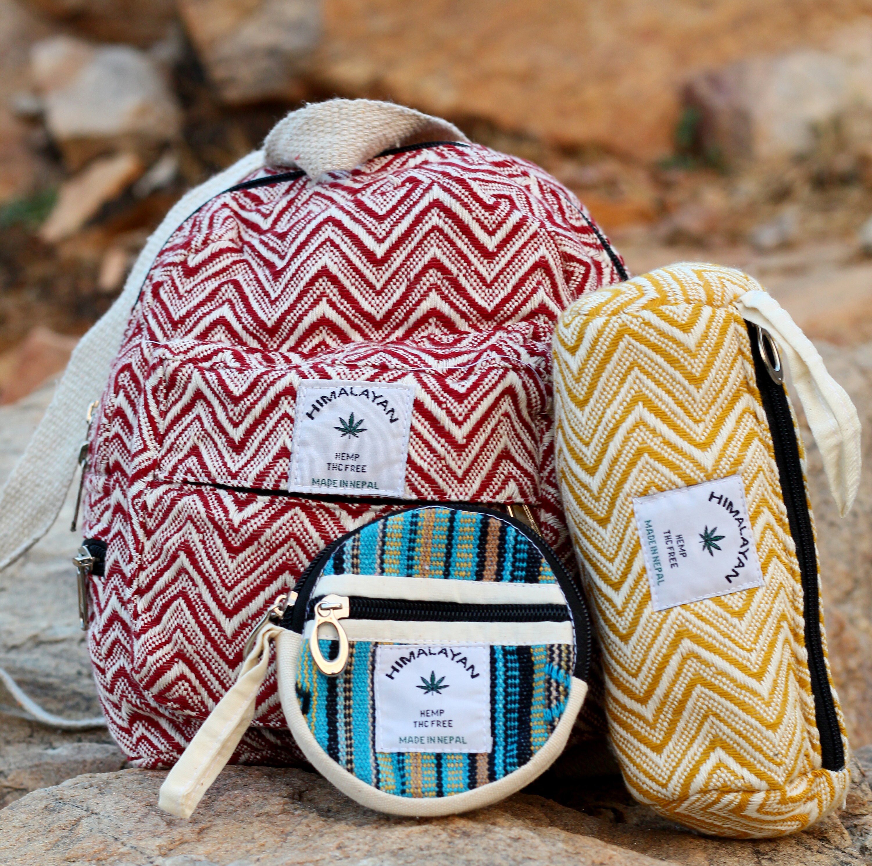 Mini Backpack Hemp Bag Mini Hemp Bag With Hemp Pencil Case and Coin Purse Valentine Gift Backpack for Woman Girls Gift for Her Etsy Canada