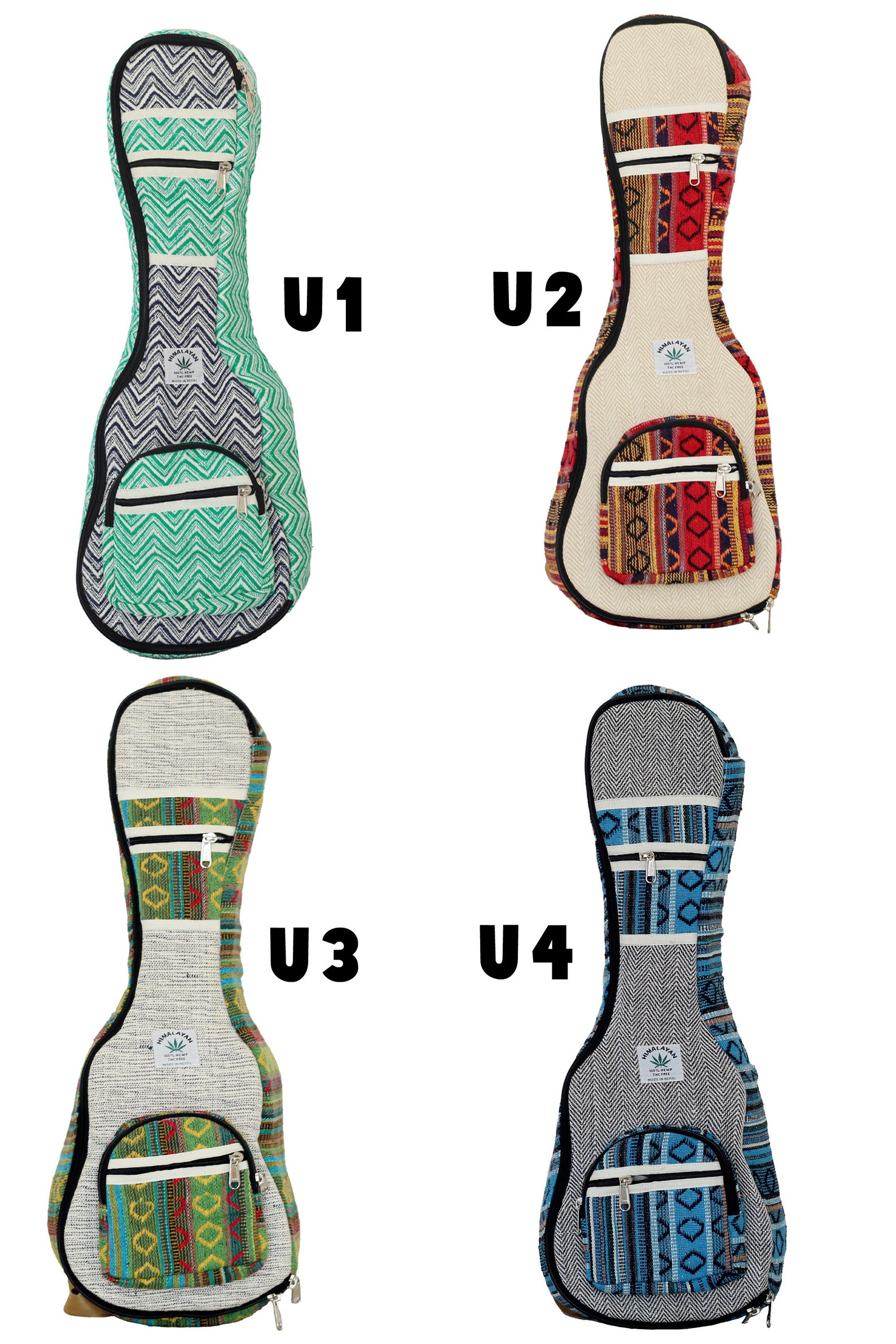 Ukulele Case Hemp Ukulele Cover Concert Sized Ukulele Etsy