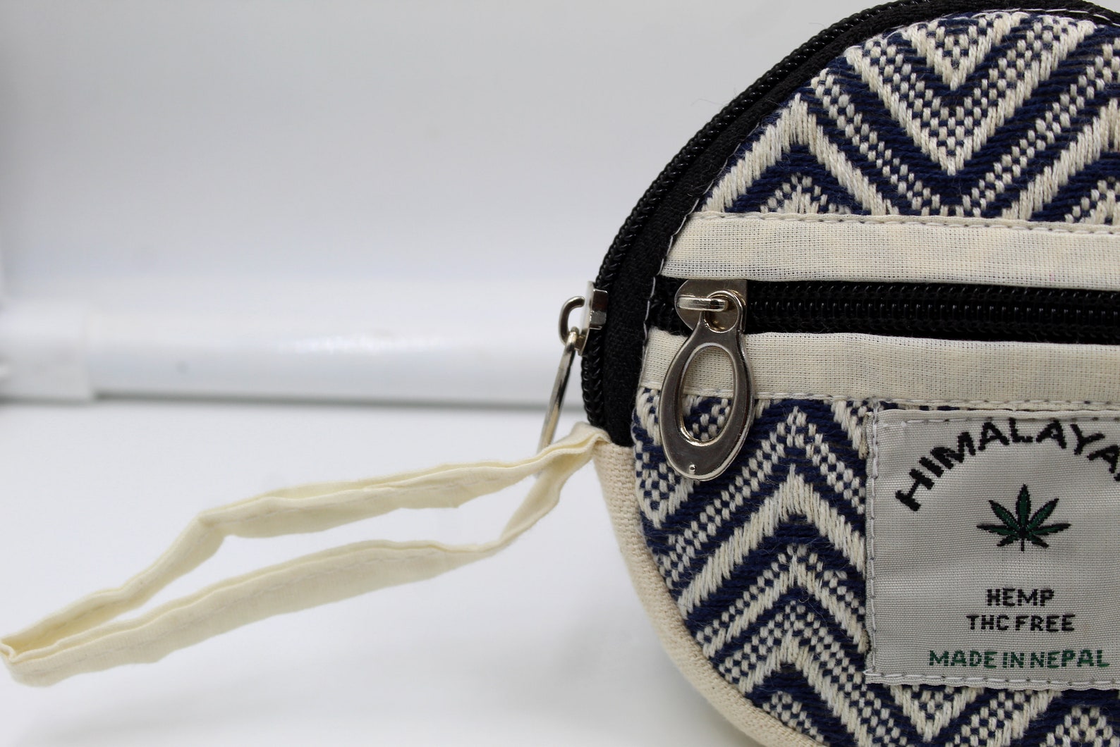 Hemp Coins Pouch Coin Purse Zipper Pouch Case Portable Handbag Etsy UK