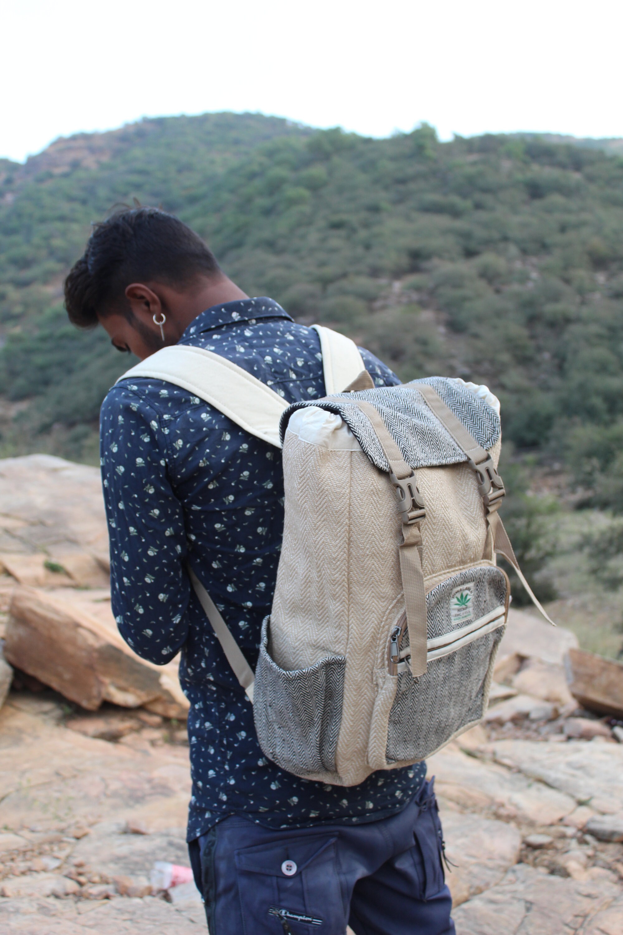 Mochila de cáñamo Mochila de viaje Regalo de cumpleaños Etsy España