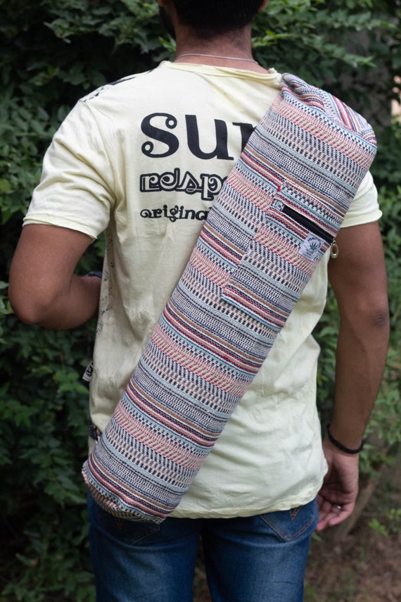 Hemp yoga best sale mat bag