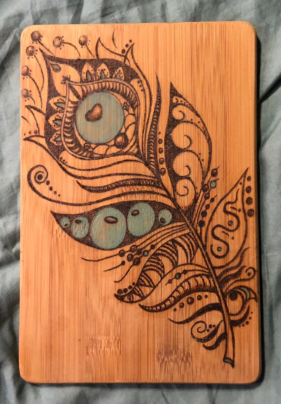 Holz Verbranntes Schneidebrett Etsy