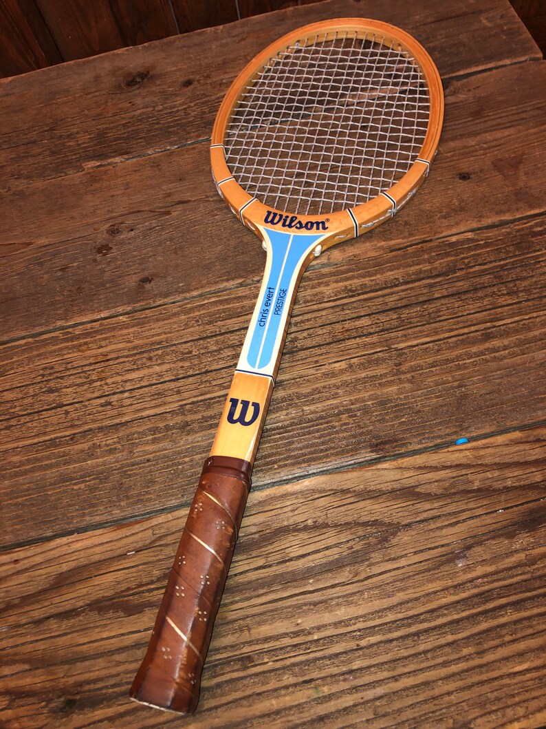 Vintage Tennis Racquet Chris Evert