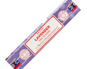 Satya Lavender Incense - Goth Chakra Burning Cleansing