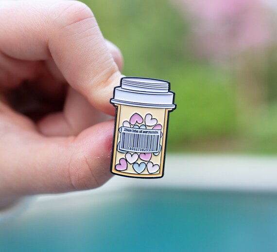 Mental Health Pin &quot;little bits of serotonin&quot;