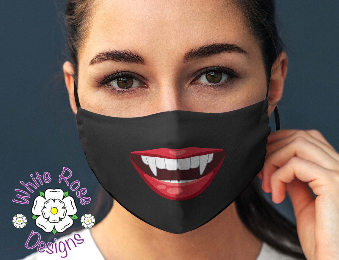 Custom Face Mask with 2 filters Personalised face mask Etsy