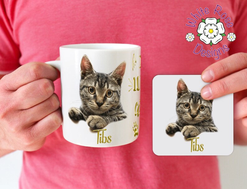 Personalised Pet Portrait Mug Custom Pet Mug Personalised Etsy
