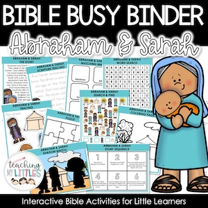 Bible Busy Binder | Busy Book | Activity Binder | Abraham & Sarah