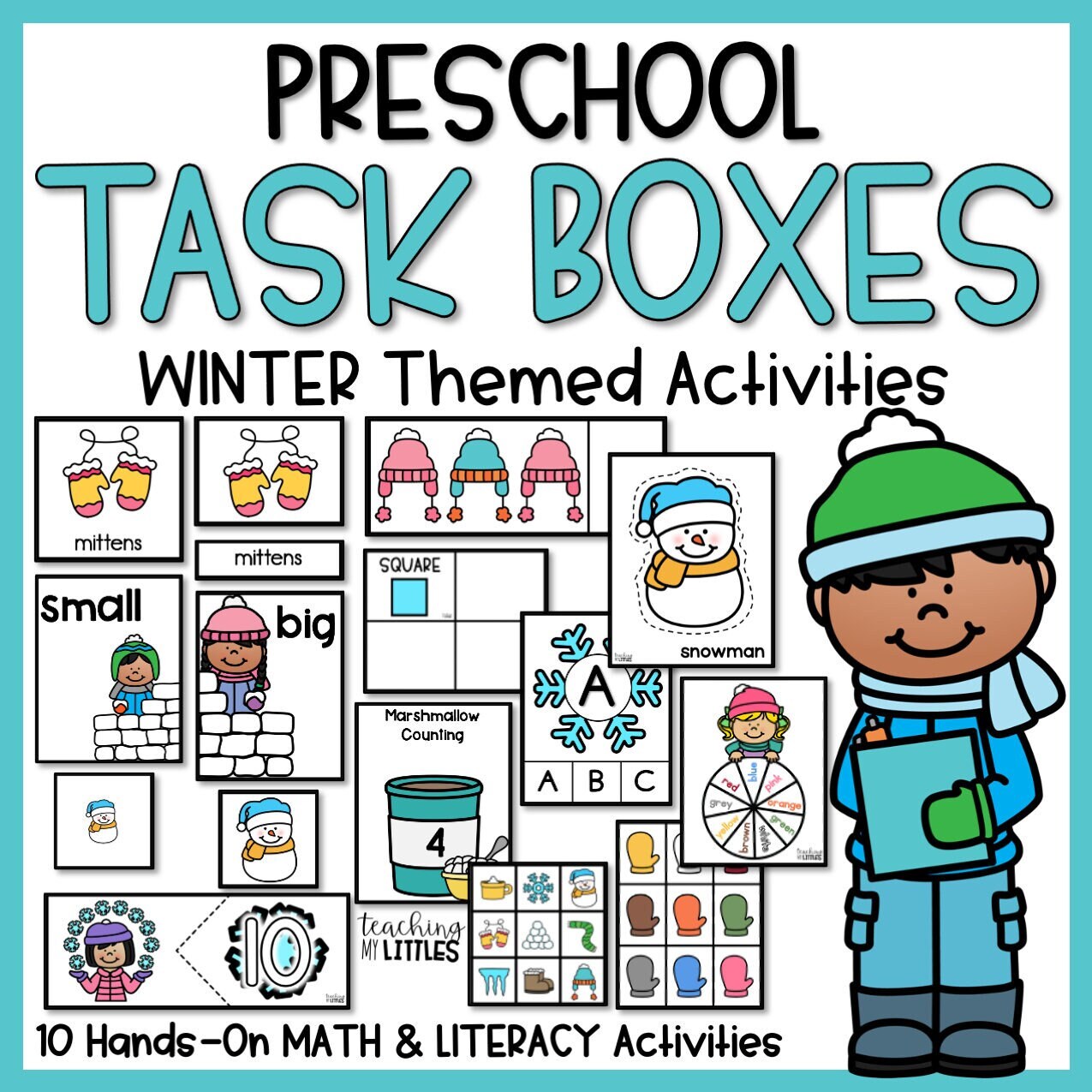 Kindergarten Task Boxes - www.