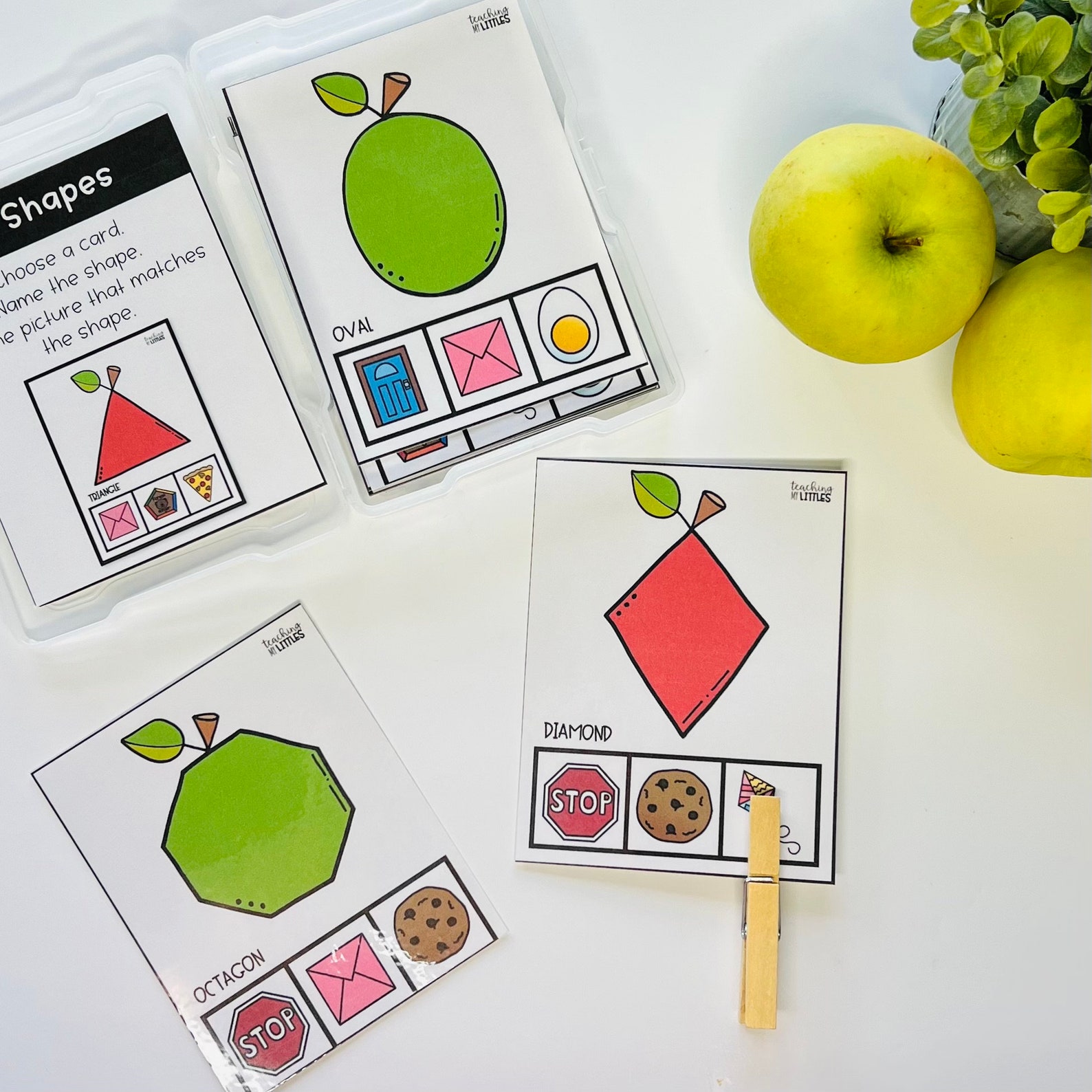 Preschool Task Boxes | Apple Theme | Preschool Activities | Math ...