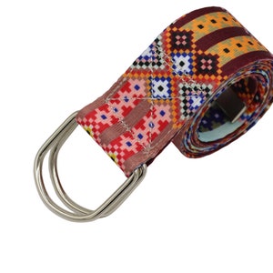 aztec design women dress belt,ethnic d ring belt,boho belt for girlfriend