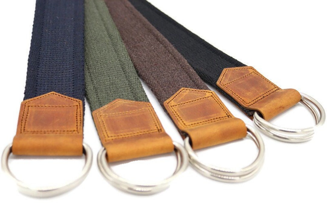Cinturón Para Hombre Cinturón De Lona Tejido De Tela Hebi Color 4 Diseno De La Tela 150cm Talla 150cm