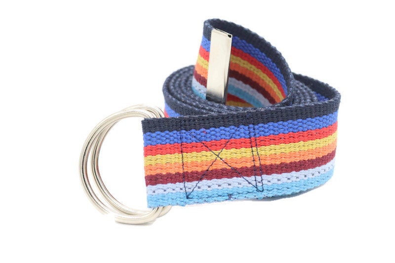 Rainbow Webbing Striped 50mm Soft Webbing 2 Inch Ribbon for Dog Leash  Lanyard Bag Handles Durable Polyester Strapping by the Yard 