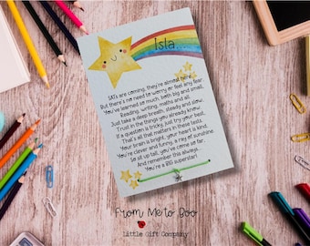 SATs Test Gift ~ SATs Test Poem Card ~ SATs Test Wish Bracelet ~ SATs Encouragement Gift ~ Exam Good Luck Gift ~ SATs Poem ~ GCSE Gift