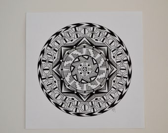 Original Mandala Drawing