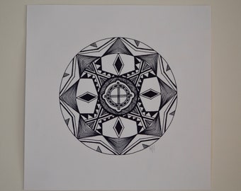 Original Mandala Drawing