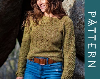 NOSTALGIA | PDF Pattern | Crochet wide sleeve sweater