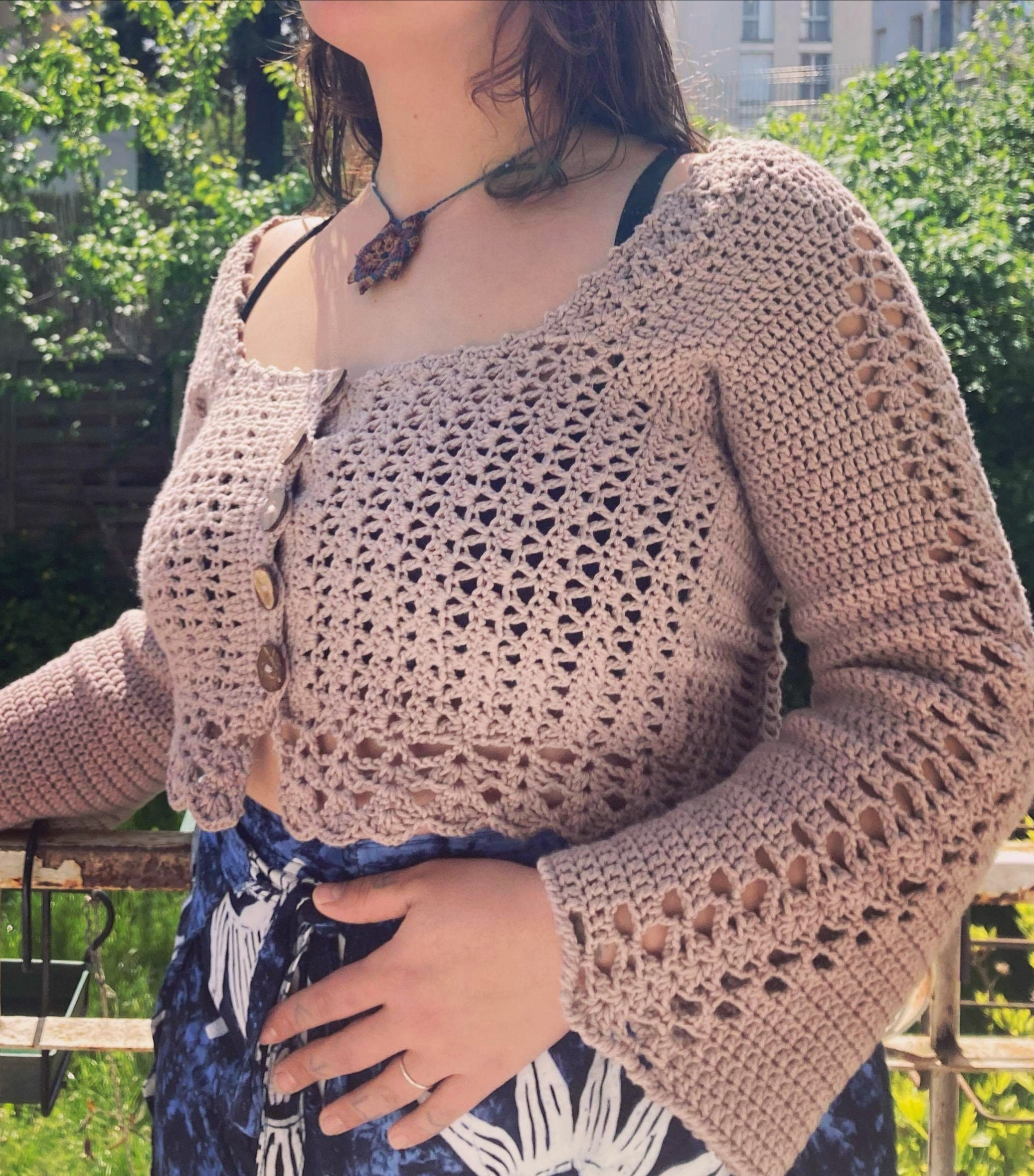 OLIVIA | Crochet Tutorial | Whimsical Lace Cardigan - Etsy