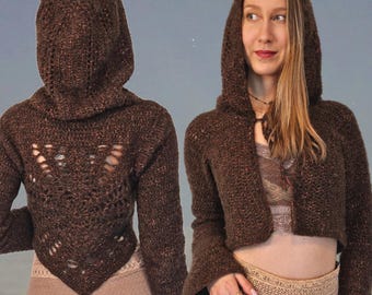 SEEKER | Crochet Pattern | Hooded Cardigan / Vest