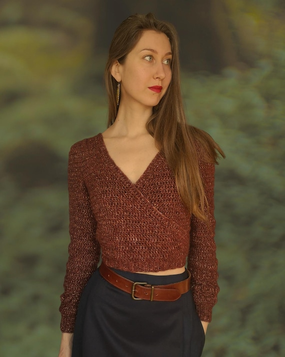 AURORA | Crochet Tutorial | Wrap Cardigan with Puffed Shoulders