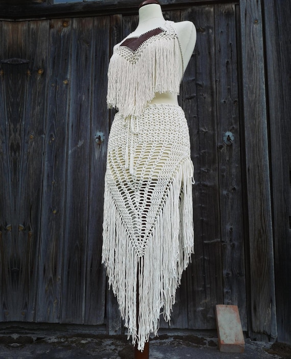 WILD VALERIA Crochet Pattern Bundle | Bohemian Fringe Festival Outfit - Etsy