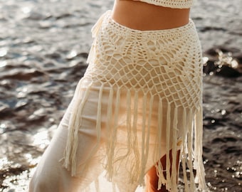 SUNDANCE | Crochet Tutorial | Multi-Way Bohemian Fringe Skirt