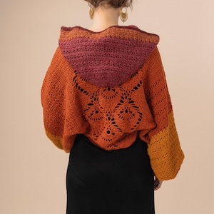 BATWING HOODIE | Crochet Tutorial | Oversize Cropped Hoodie