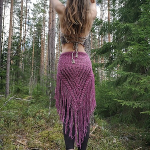WILDTHING | Crochet Tutorial | Multi-Way Tribal-Inspired Fringe Skirt